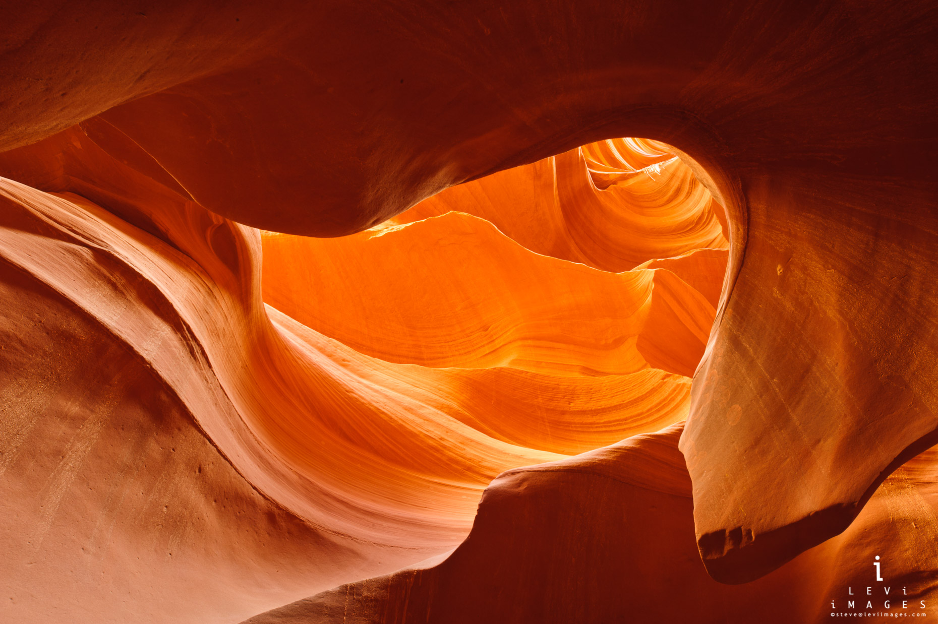 Arizona slot canyon abstract. Page Arizona